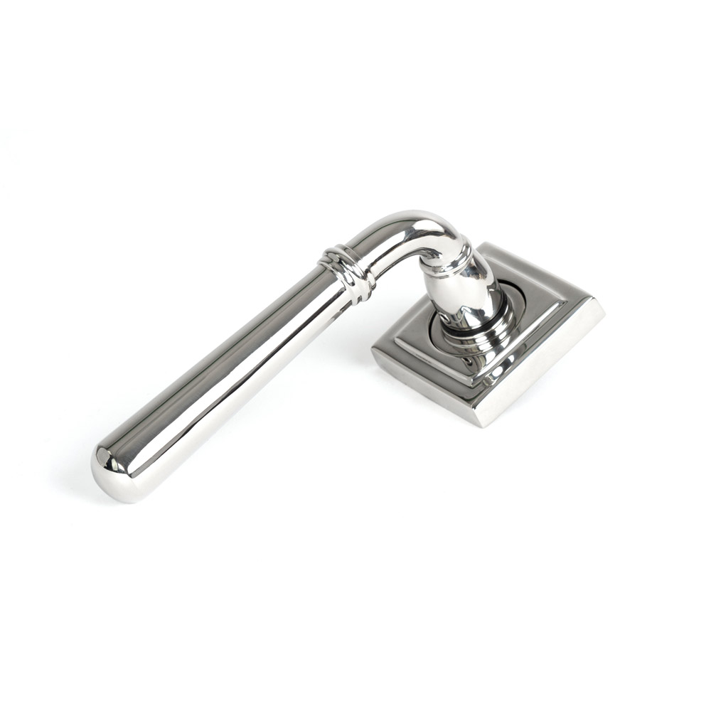 From the Anvil Marine 316 Stainless Steel Newbury Lever on Rose Set (Square) - Unsprung - Polished